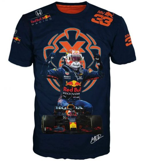 Cool Max Verstappen 3D T-shirt