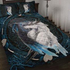 Couple Dragons Quilt Bedding Set