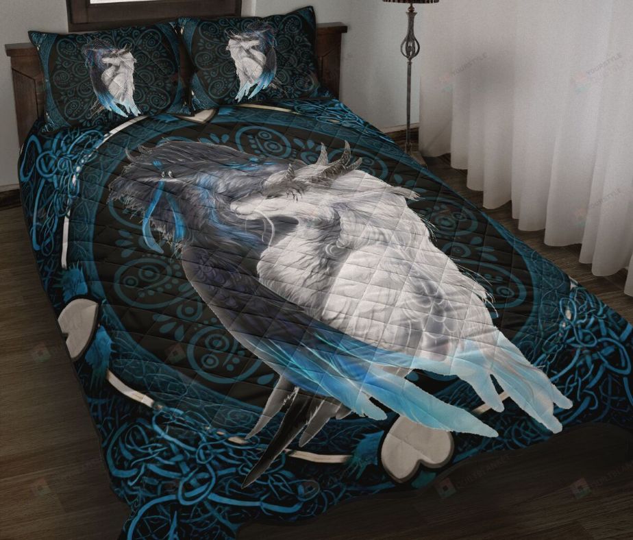 Couple Dragons Quilt Bedding Set Teeruto