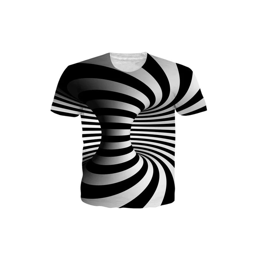 Creative Vortex 3D T-Shirt - Teeruto