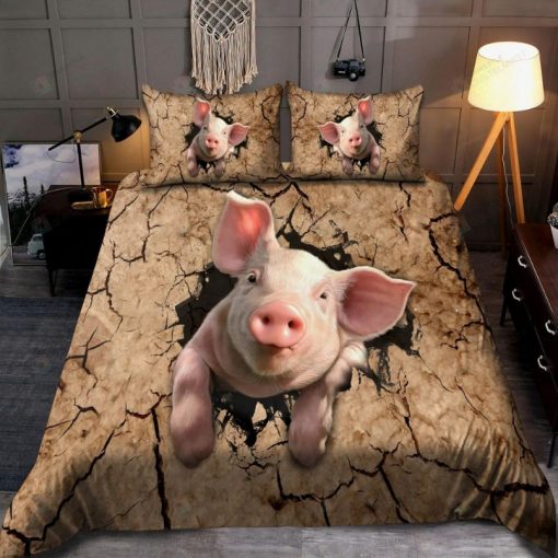 Cute Pig Bedding Set