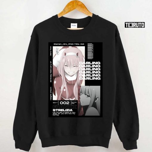 Cute Zero Two 02 Darling In The Franxx Unisex T-Shirt