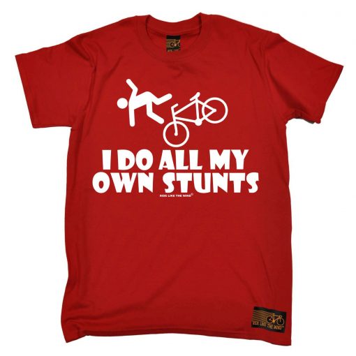 Cycling I Do My Own Stunts Bike Unisex T-Shirt