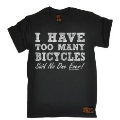 Cycling Too Many Bicycles Unisex T-Shirt
