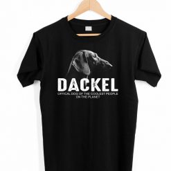 Dackel Teckel Funny Dog Motif T-Shirt