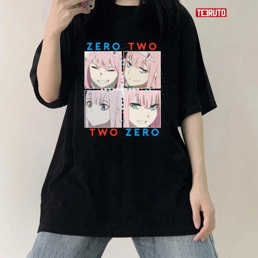 Darling In The Franxx Zero Two Moods Unisex T-Shirt