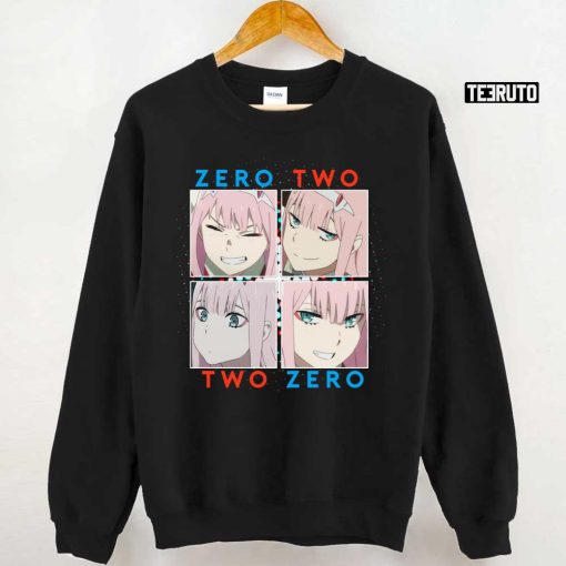 Darling In The Franxx Zero Two Moods Unisex T-Shirt