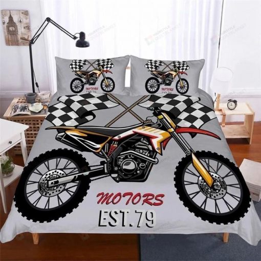 Dirt Bike Racing Bedding Set