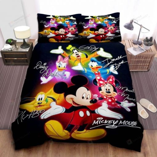 Disney Mickey Mouse And Friends Bedding Set