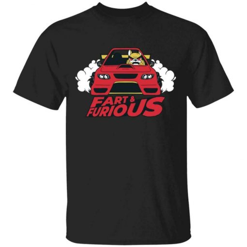 Dog Car Fart Furious Unisex T-Shirt