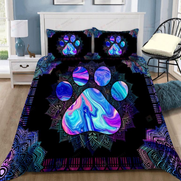 paw bedding sheet