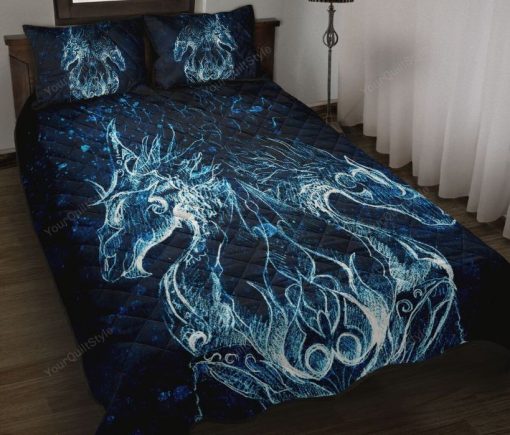 Dragon Art Tyle Quilt Bedding Set