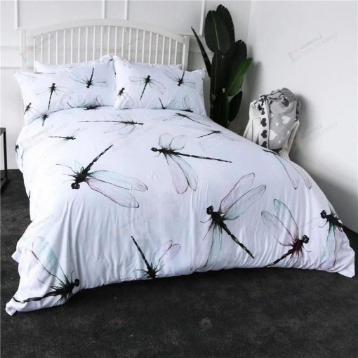 Dragonfly Luck 3D Bedding Set