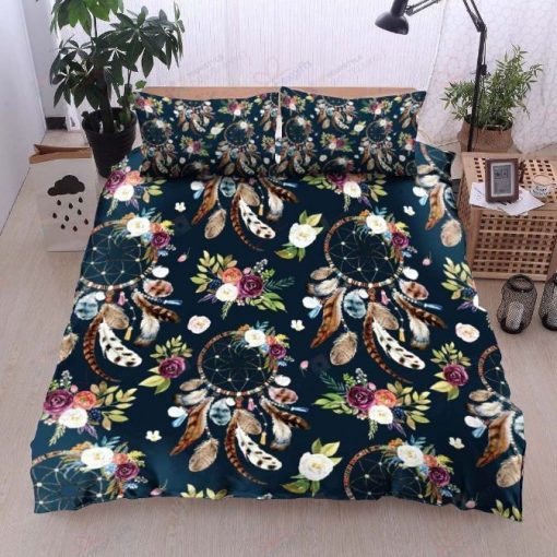 Dreamcatcher And Flower Bedding Set