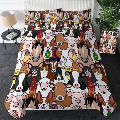 Farm Animals Bedding Set