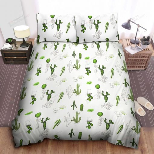 Farm Cactus Pettern Bedding Set