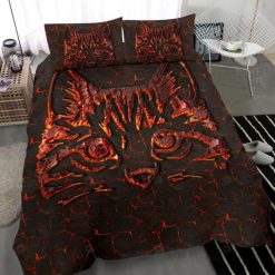 Fire Cat Bedding Set