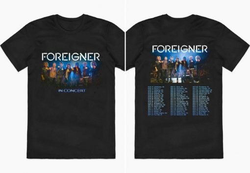 Foreigner Tour 2021 Concert Album Unisex T-Shirt