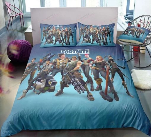 Fortnite Gamer All Chracters Bedding Set