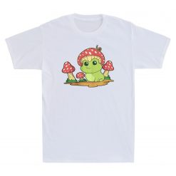 Frog With Mushroom Hat Unisex T-Shirt