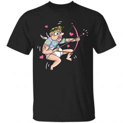 Funny Hippie Cupid Unisex T-Shirt