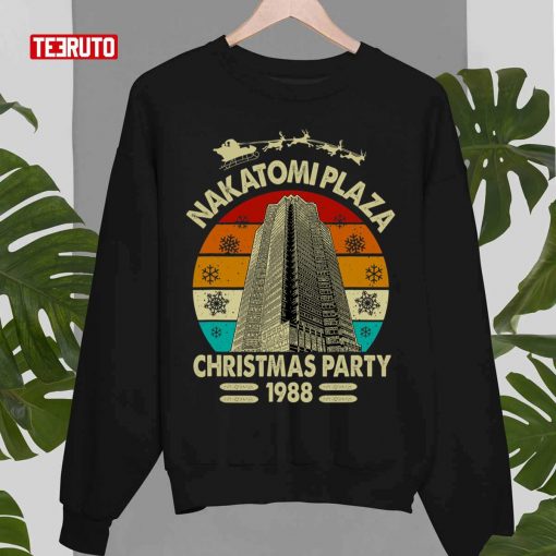 Funny Nakatomi Plaza Christmas Party 1988 Holiday Unisex T-Shirt