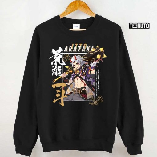 Genshin Impact Arataki Itto Anime Style Unisex T-Shirt