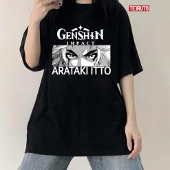 Genshin Impact Arataki Itto Eyes Unisex T-Shirt