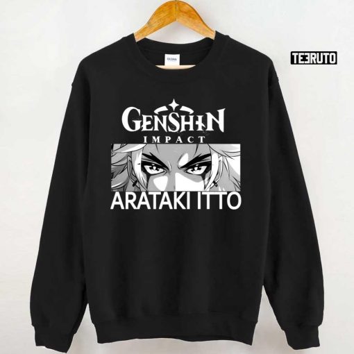 Genshin Impact Arataki Itto Eyes Unisex T-Shirt