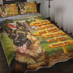 German Shepherd – Dream Big Quilt Bedding Set