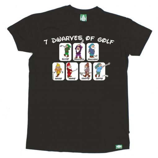 Golfing Tee 7 Dwarves Of Golf Golf Unisex T-Shirt