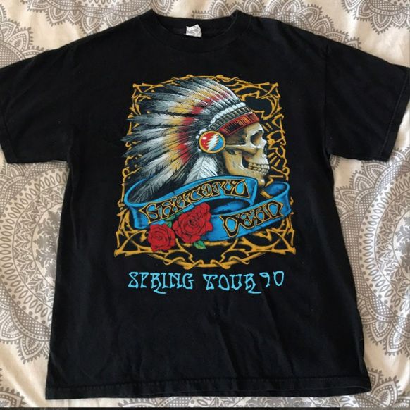 Grateful Dead Spring Tour 1990 Unisex T-Shirt - Teeruto