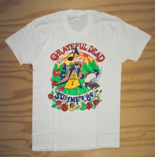 Grateful Dead Summer 1989 Tour Unisex T-Shirt