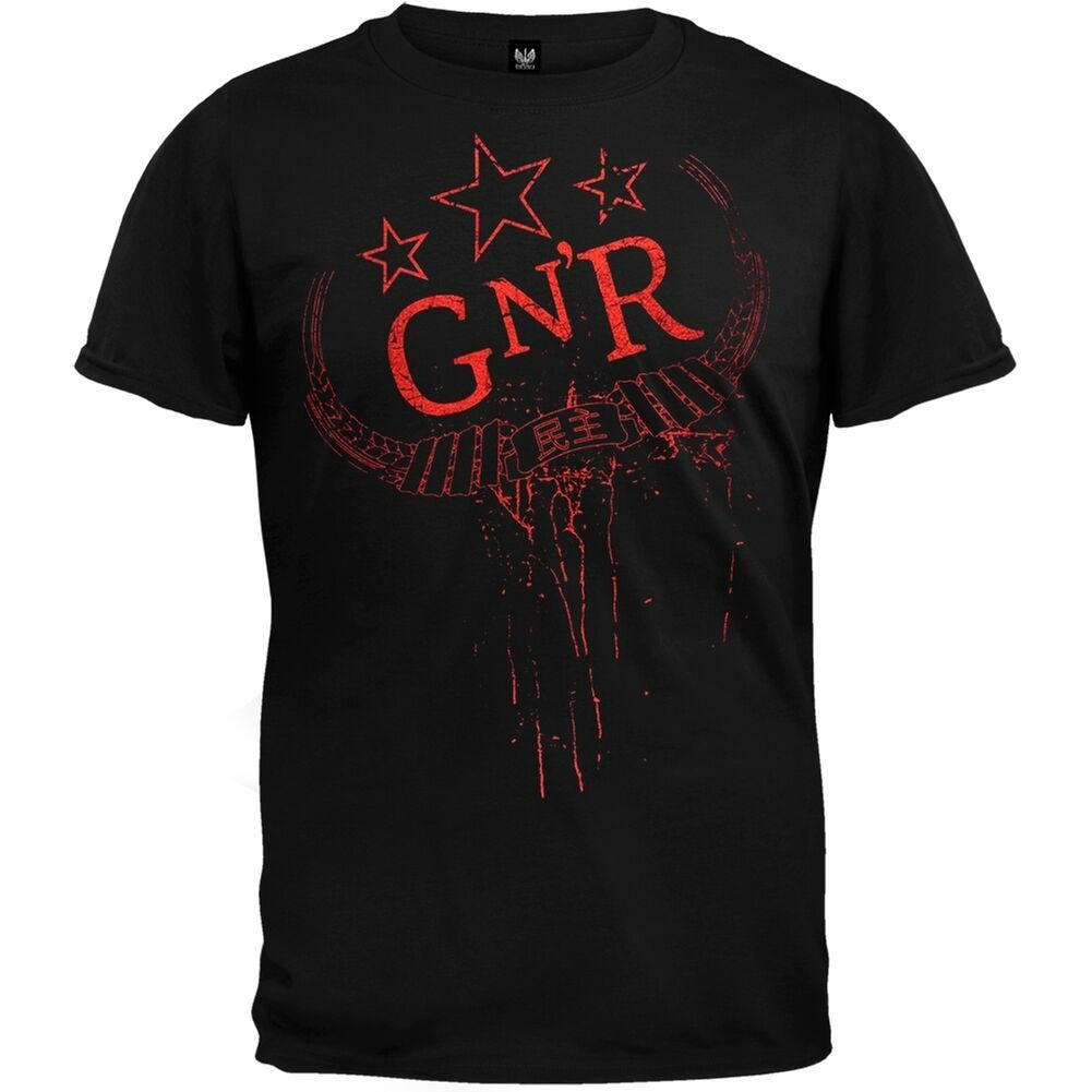 Guns N Roses Fatigue 09 Tour Adult Unisex T-Shirt