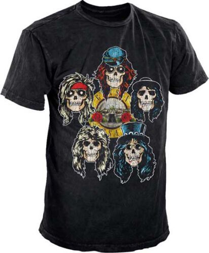 Guns N Roses – Heads Vintage Unisex T-Shirt