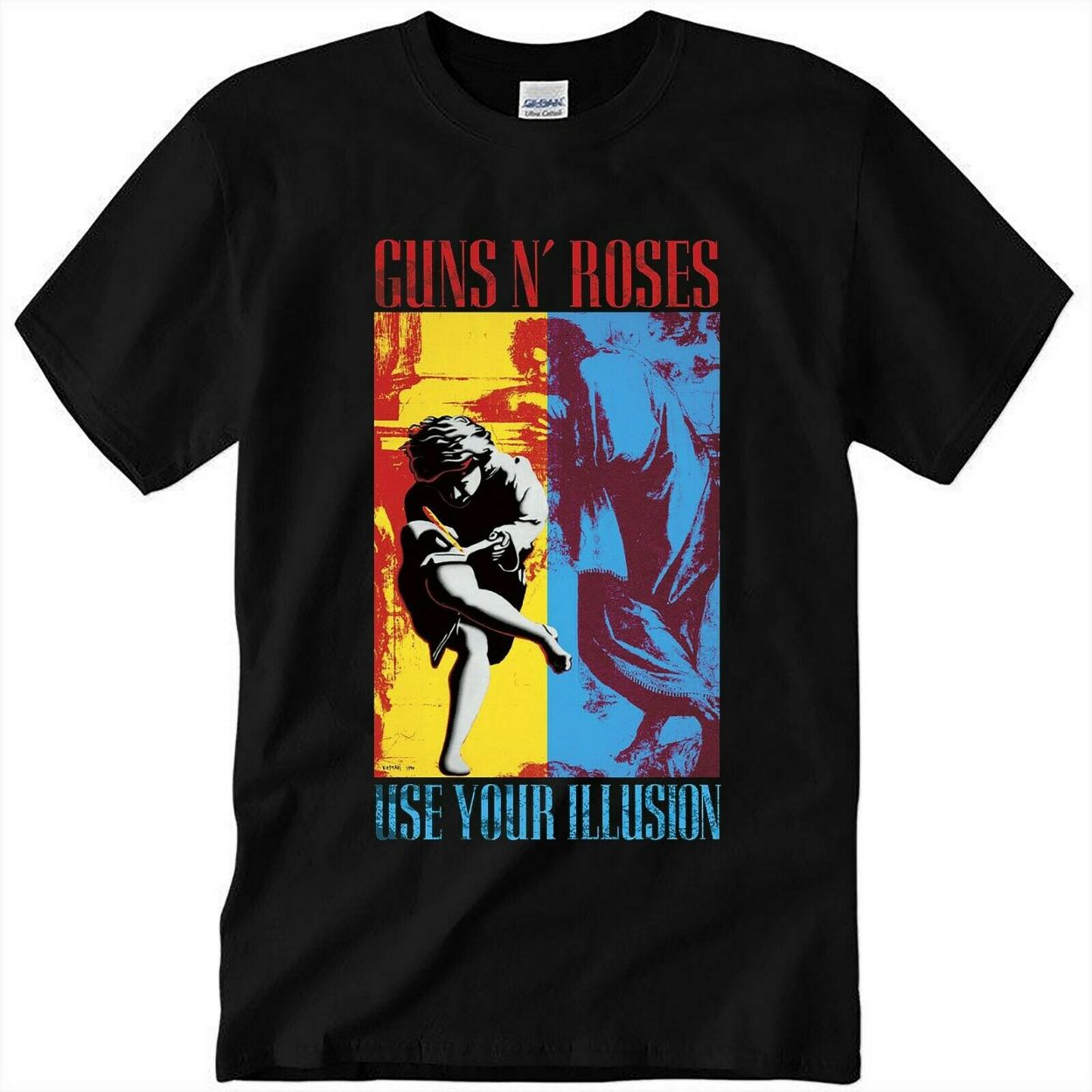 Gris Amplified Clothing Guns N' Roses 'Use Your Illusion' T-Shirt 