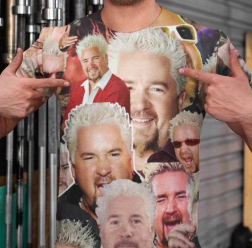 Guy Fieri Welcome To Flavortown All Over Print 3d Shirt