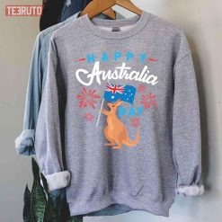 Happy Australia Day Kangaroo Unisex Sweatshirt