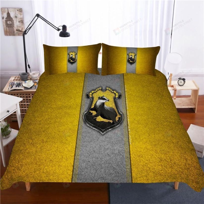 hufflepuff quilt cover