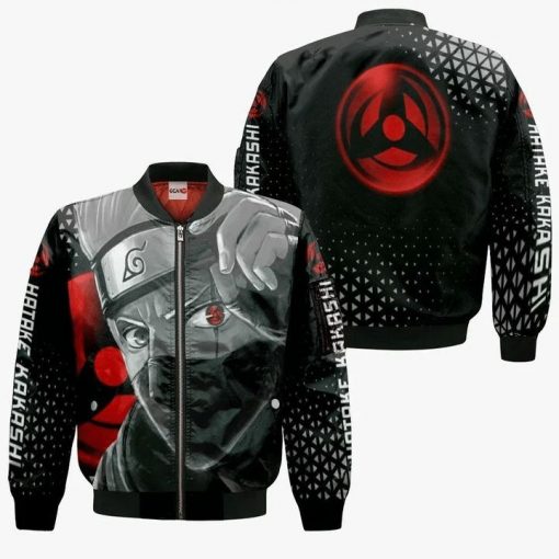 Hatake Kakashi Anime Manga Naruto Sharingan Eye 3D Bomber