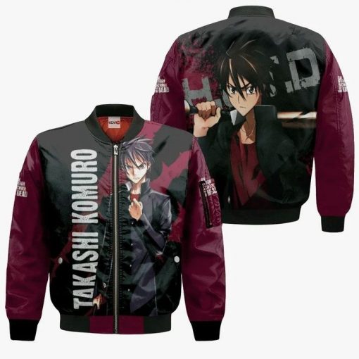 Highschool Of Dead Takashi Komuro Anime Manga 3D Bomber