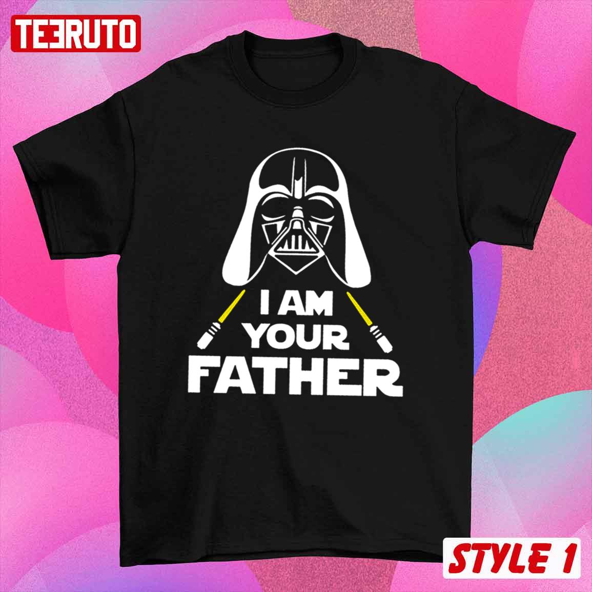 Star Wars I Am Your Father Darth Vader T-Shirt - RED