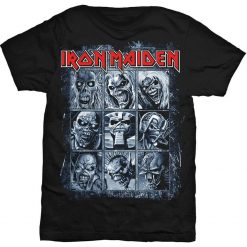 Iron Maiden Albums Nine Eddies Steve Harris Official T-Shirt