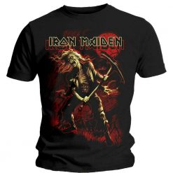 Iron Maiden – Benjamin Breeg Red Graphic T-Shirt