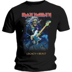 Iron Maiden Eddie Legacy Of The Beast Tour Official Tee T-Shirt