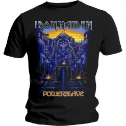 Iron Maiden Powerslave Cover Steve Harris Officially Men T-Shirt