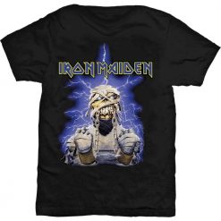 Iron Maiden Powerslave Mummy Eddie Steve Harris Licensed T-Shirt