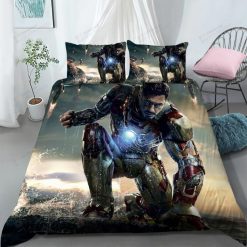 Iron Man 3D Printed Bedding Set