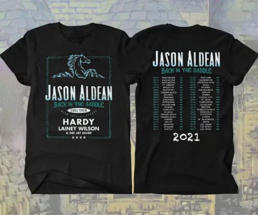 Jason Aldean Back In The Saddle Unisex T-Shirt