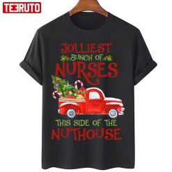 Jolliest Bunch Of Nurses This Side Christmas Unisex T-Shirt